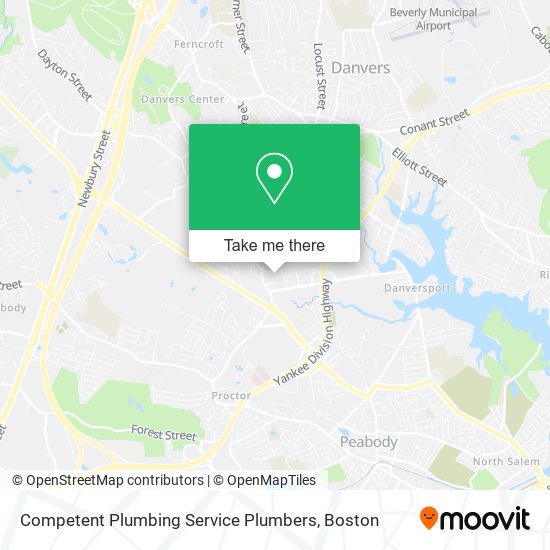 Competent Plumbing Service Plumbers map