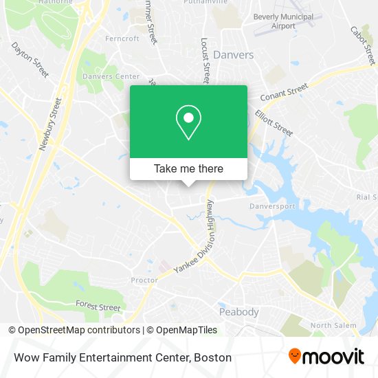 Mapa de Wow Family Entertainment Center