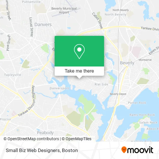 Small Biz Web Designers map