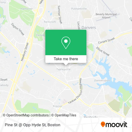 Pine St @ Opp Hyde St map