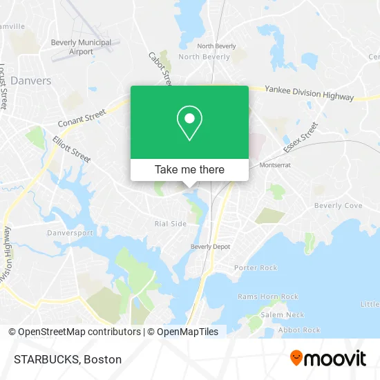 Mapa de STARBUCKS