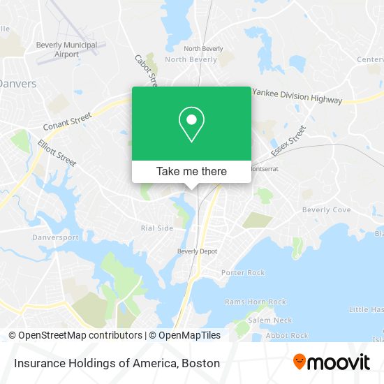 Insurance Holdings of America map