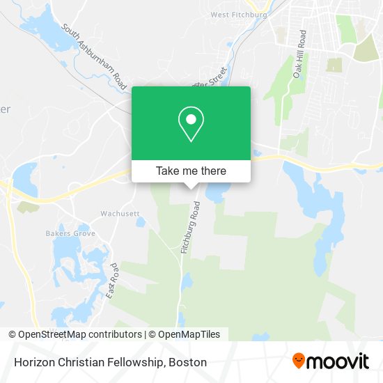 Horizon Christian Fellowship map