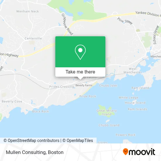 Mullen Consulting map