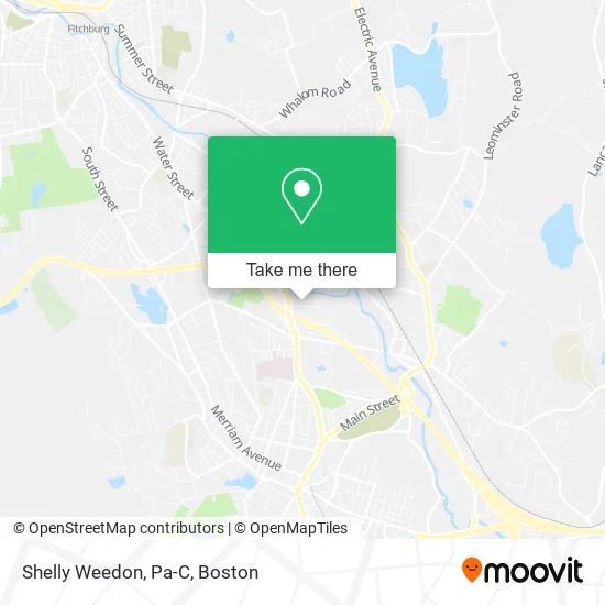 Mapa de Shelly Weedon, Pa-C