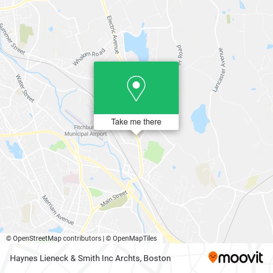 Haynes Lieneck & Smith Inc Archts map