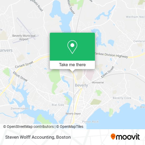 Mapa de Steven Wolff Accounting
