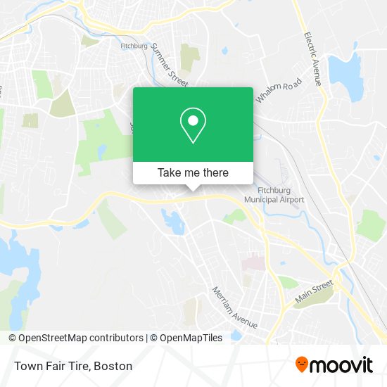 Mapa de Town Fair Tire