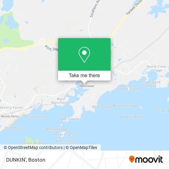 DUNKIN' map