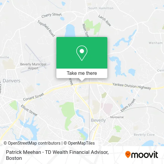 Patrick Meehan - TD Wealth Financial Advisor map