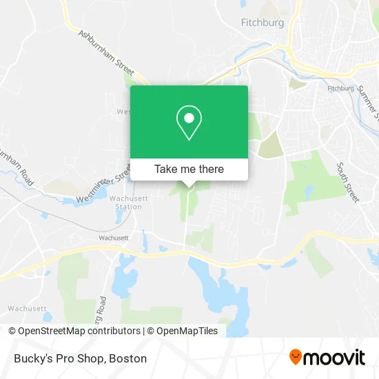 Bucky's Pro Shop map