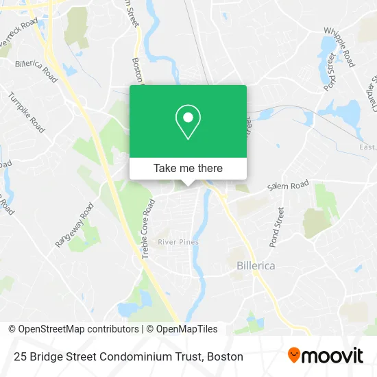 25 Bridge Street Condominium Trust map