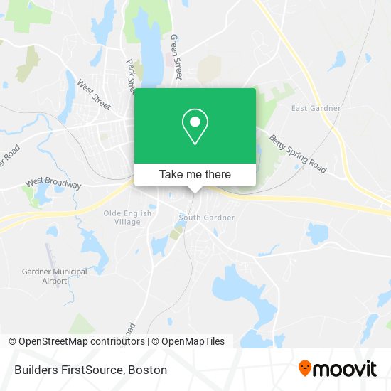 Builders FirstSource map