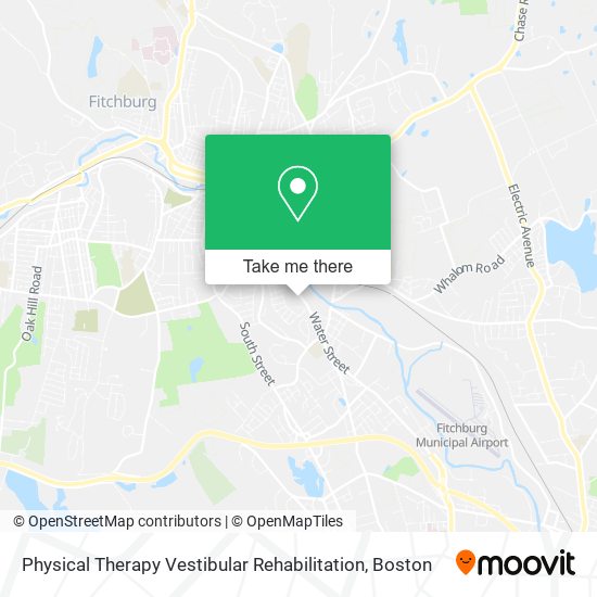 Mapa de Physical Therapy Vestibular Rehabilitation