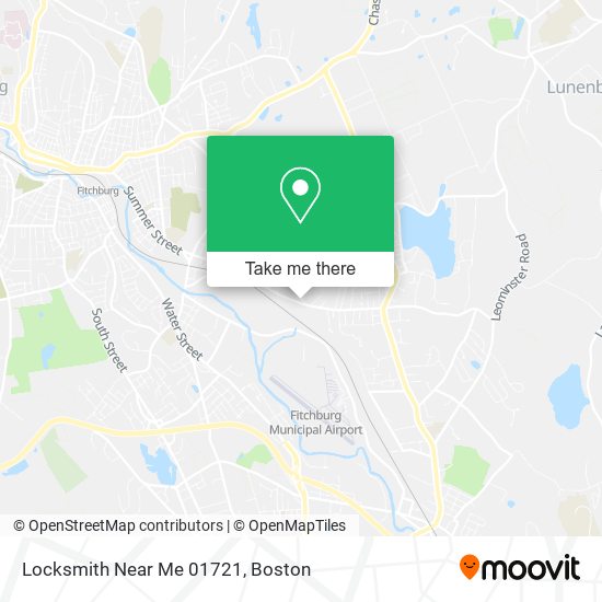 Locksmith Near Me 01721 map