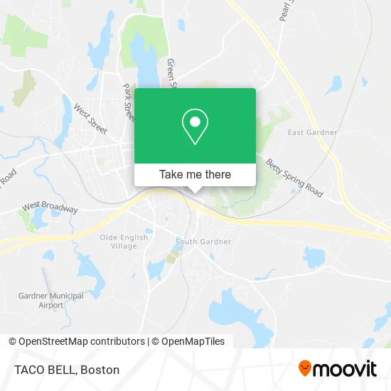 TACO BELL map