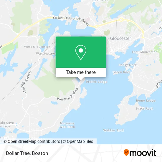 Mapa de Dollar Tree