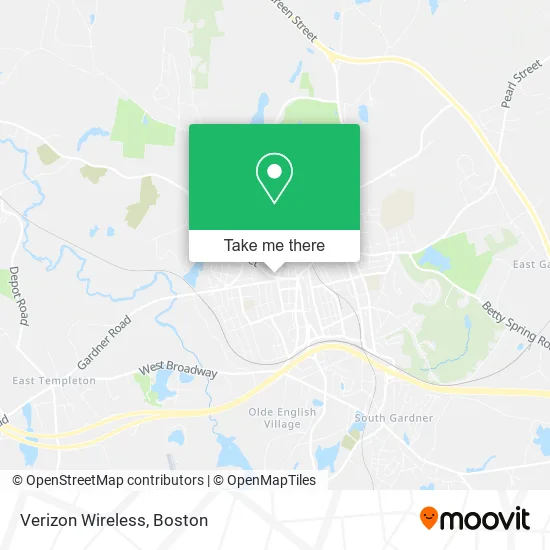 Verizon Wireless map