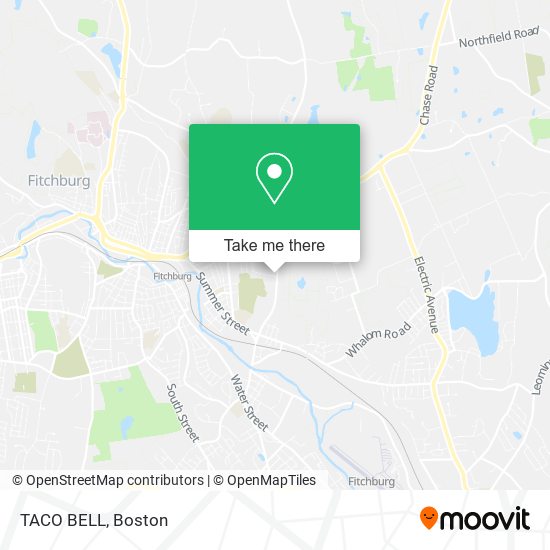 TACO BELL map