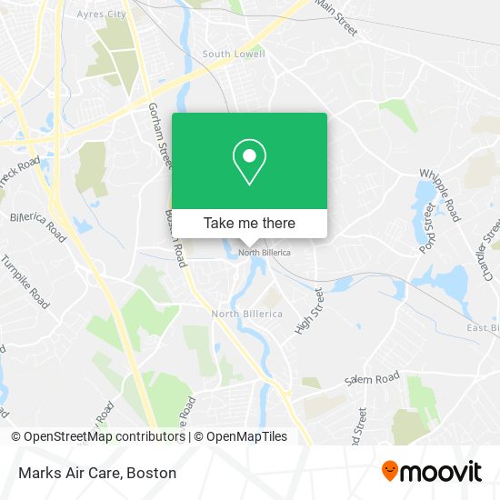 Mapa de Marks Air Care