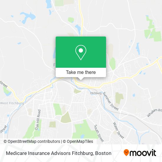 Mapa de Medicare Insurance Advisors Fitchburg