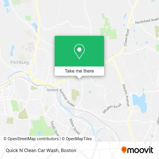 Quick N Clean Car Wash map