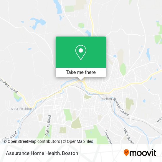 Assurance Home Health map