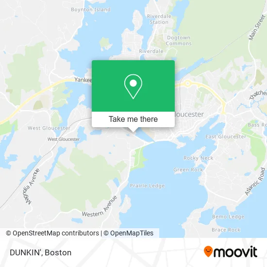 Mapa de DUNKIN'
