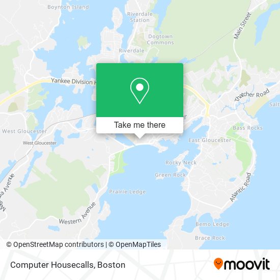 Computer Housecalls map