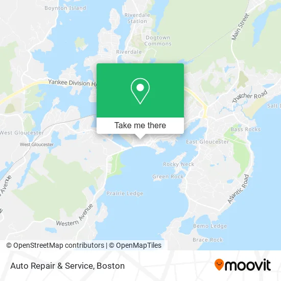 Mapa de Auto Repair & Service