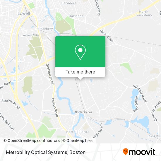 Metrobility Optical Systems map