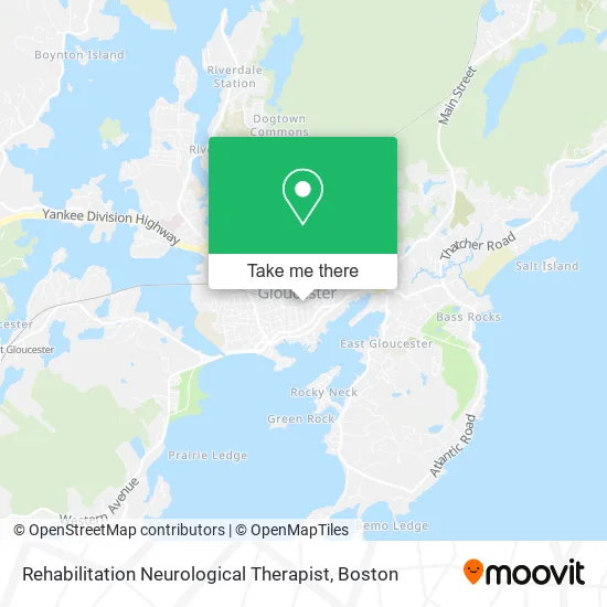 Rehabilitation Neurological Therapist map