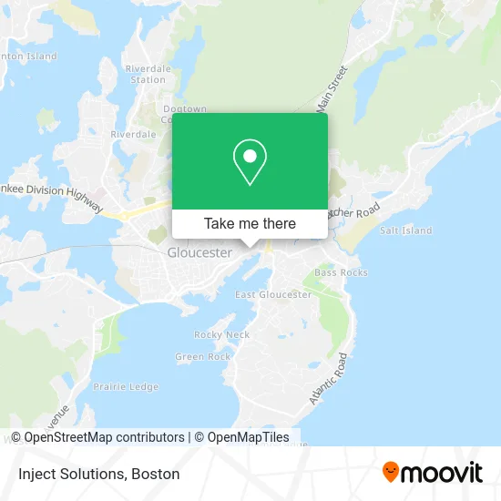 Inject Solutions map