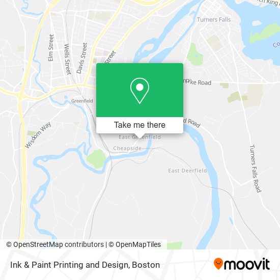 Mapa de Ink & Paint Printing and Design