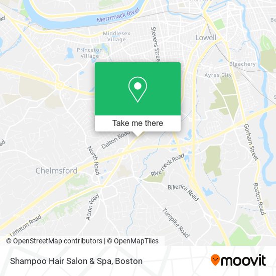 Mapa de Shampoo Hair Salon & Spa