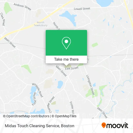 Midas Touch Cleaning Service map