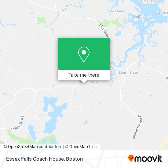 Essex Falls Coach House map