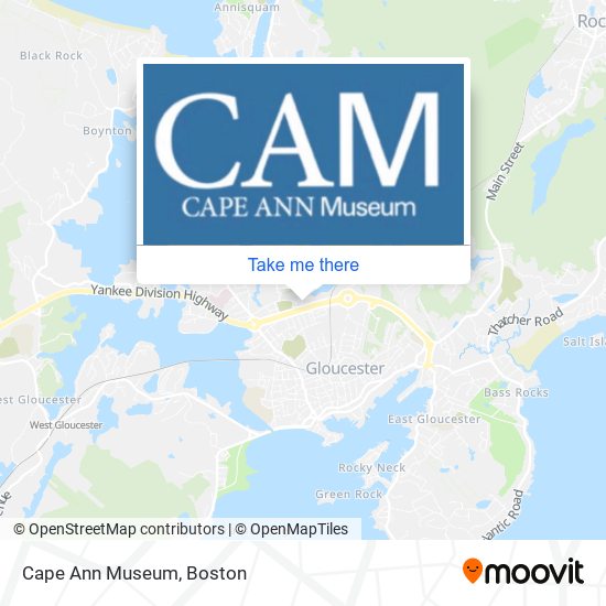 Mapa de Cape Ann Museum