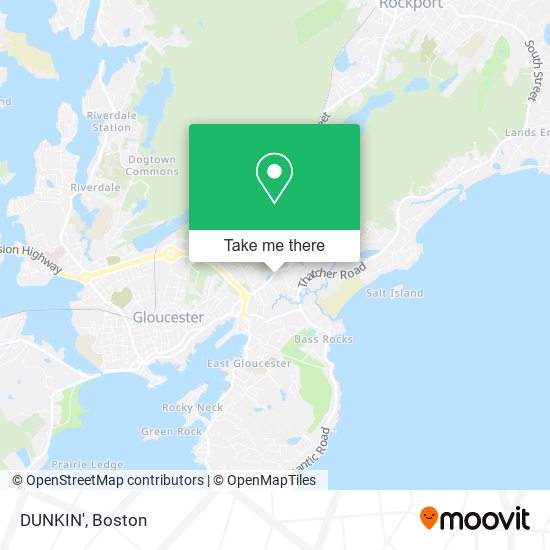 DUNKIN' map