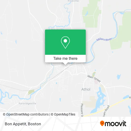 Bon Appetit map