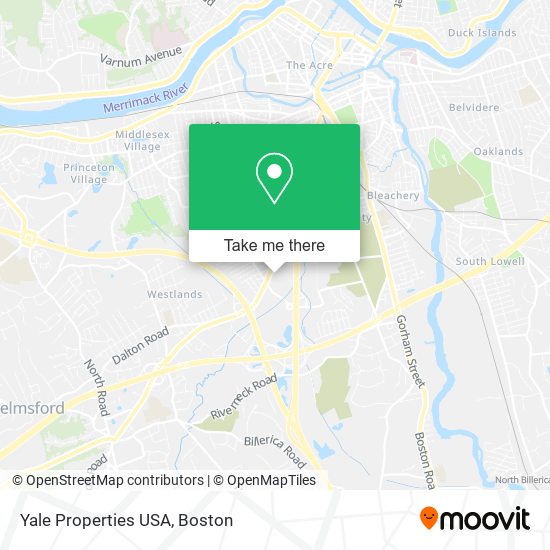 Mapa de Yale Properties USA
