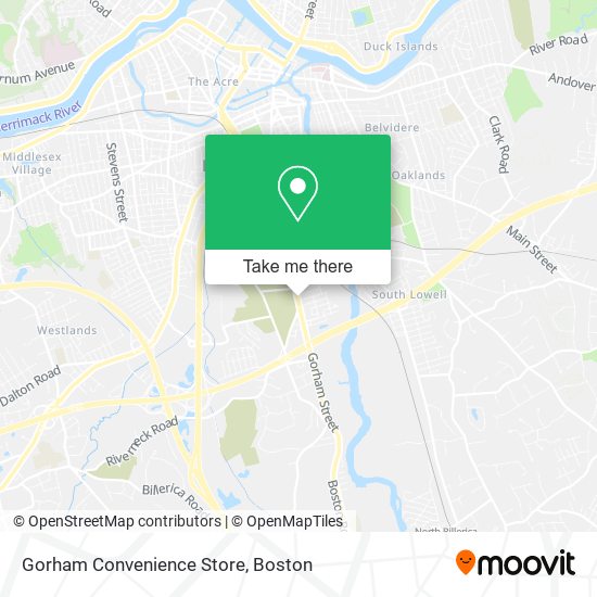Gorham Convenience Store map