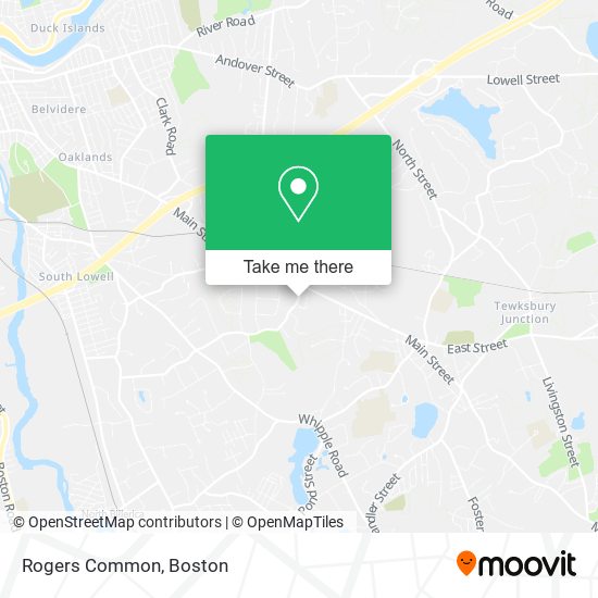 Rogers Common map