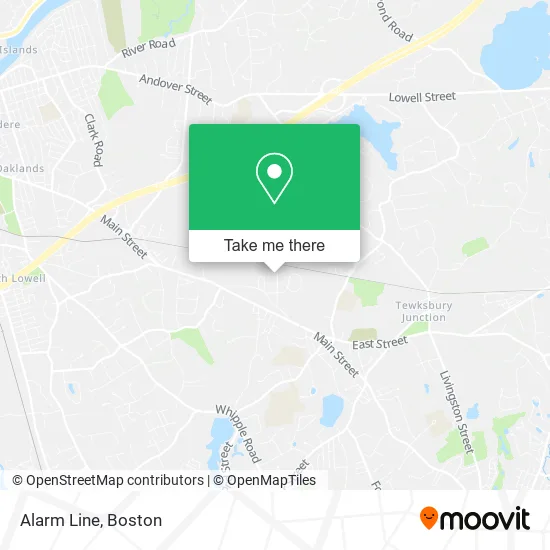 Alarm Line map