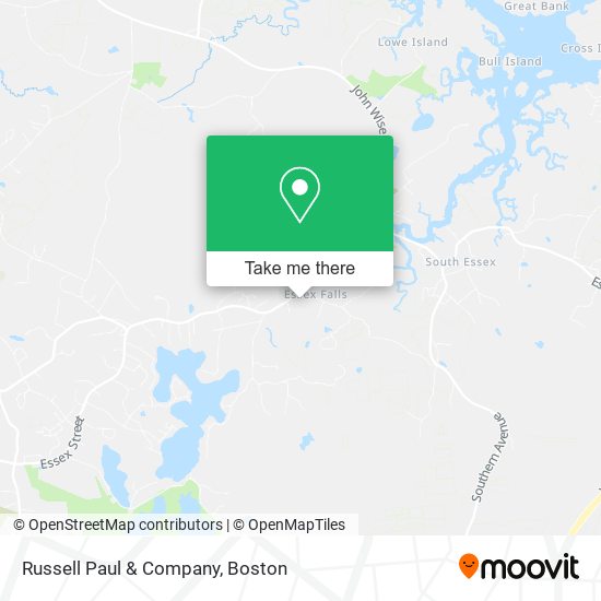 Mapa de Russell Paul & Company