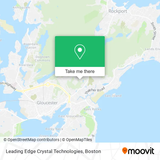 Leading Edge Crystal Technologies map