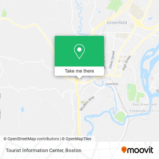 Tourist Information Center map