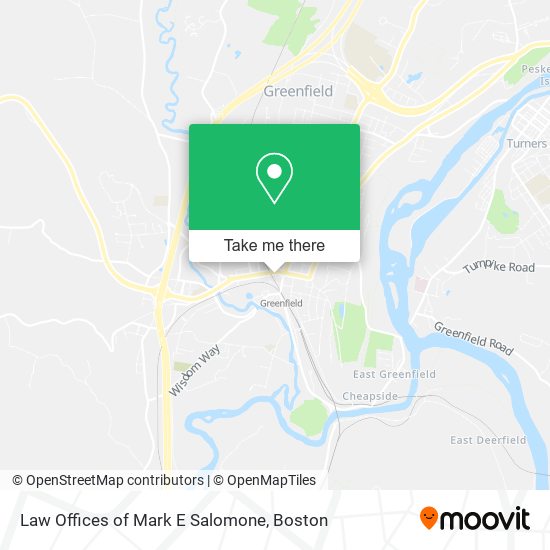 Law Offices of Mark E Salomone map