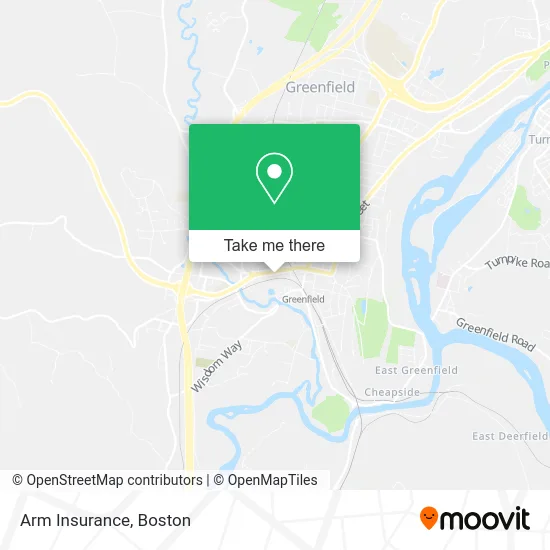 Arm Insurance map