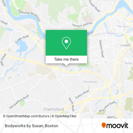 Mapa de Bodyworks by Susan